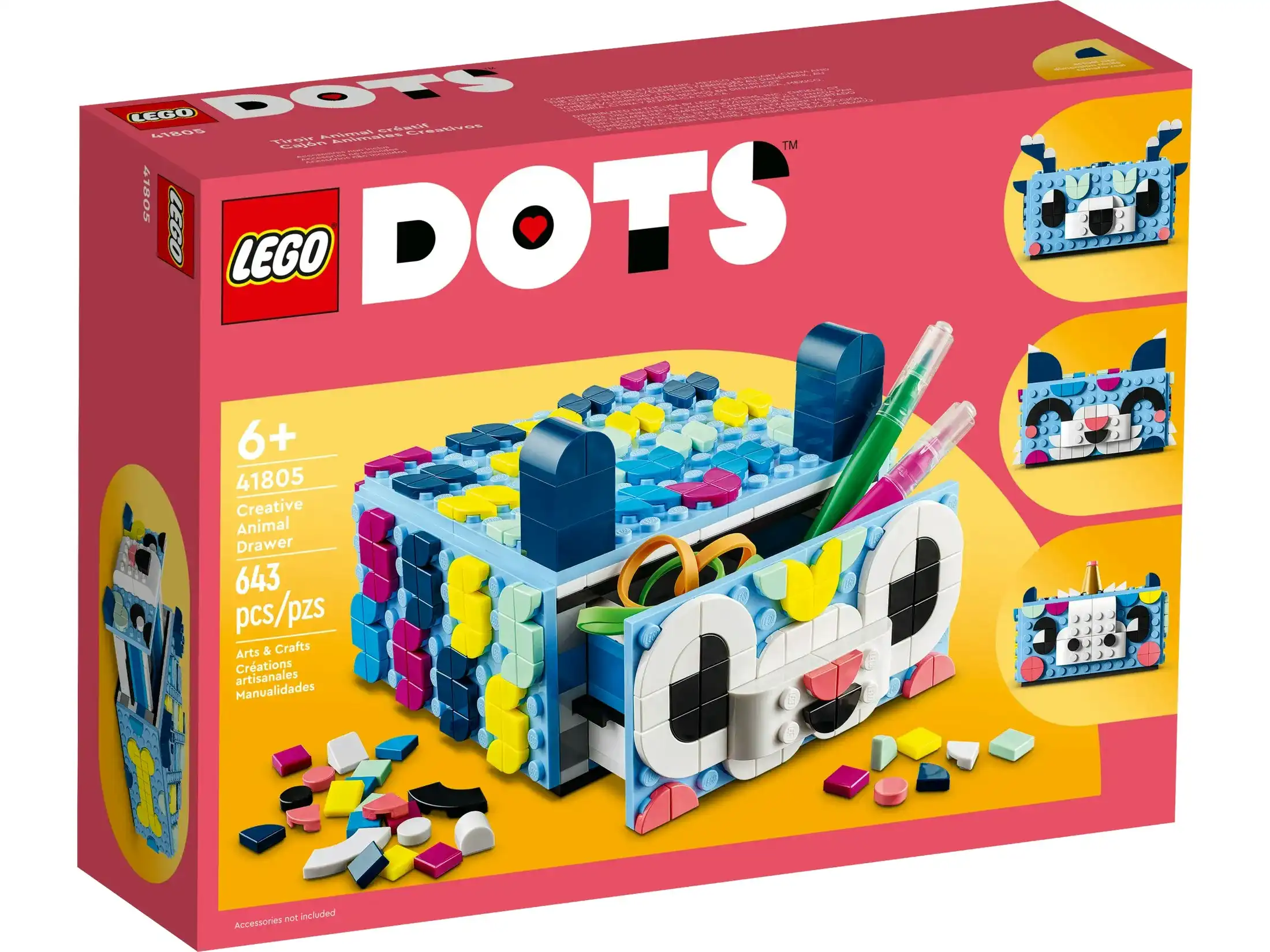 LEGO 41805 Creative Animal Drawer - Dots