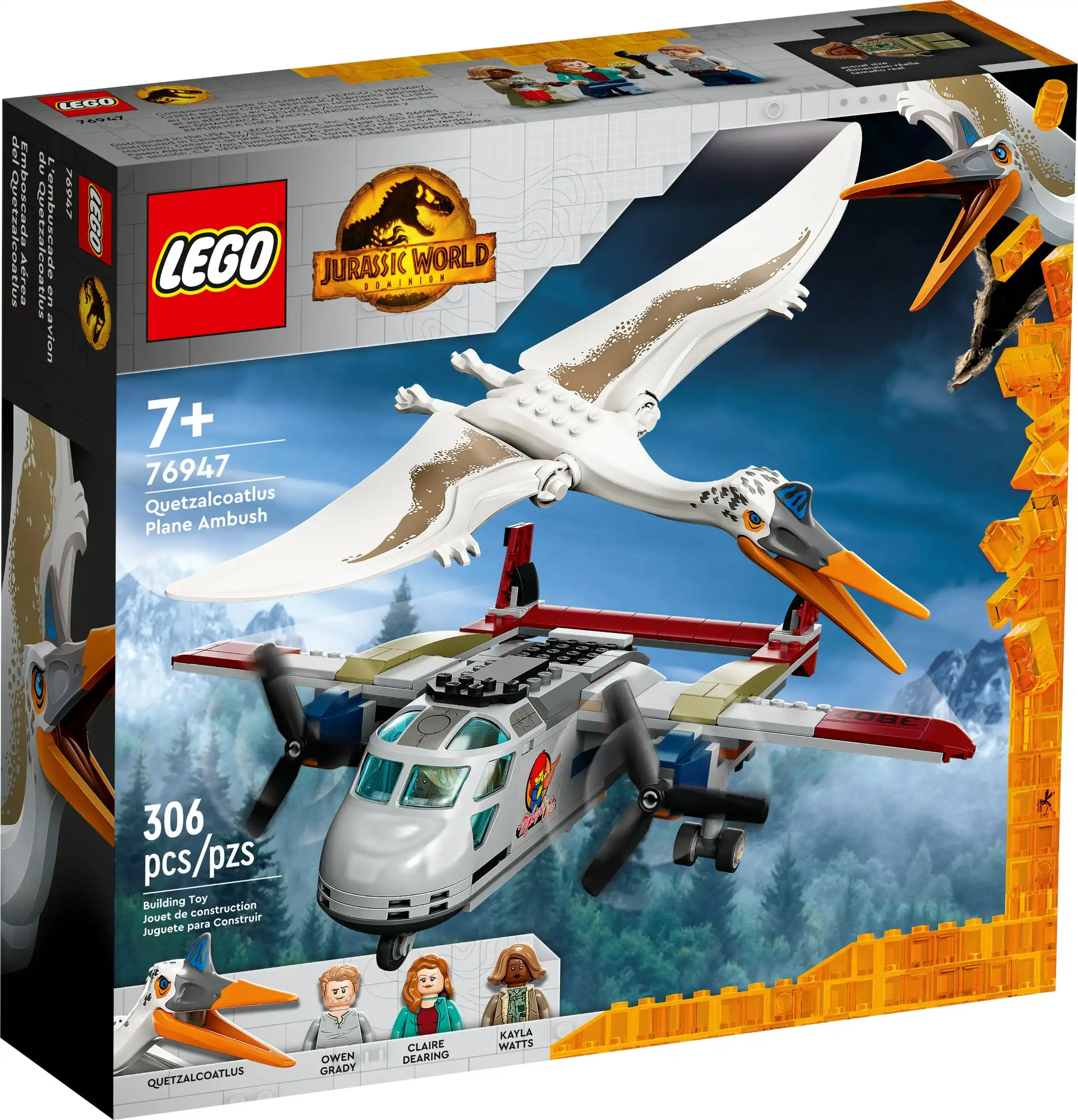 LEGO 76947 Quetzalcoatlus Plane Ambush - Jurassic World