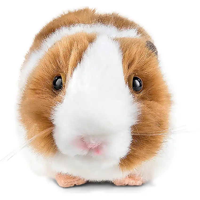 Living Nature - Brown Guinea Pig With Sound 20cm Plush
