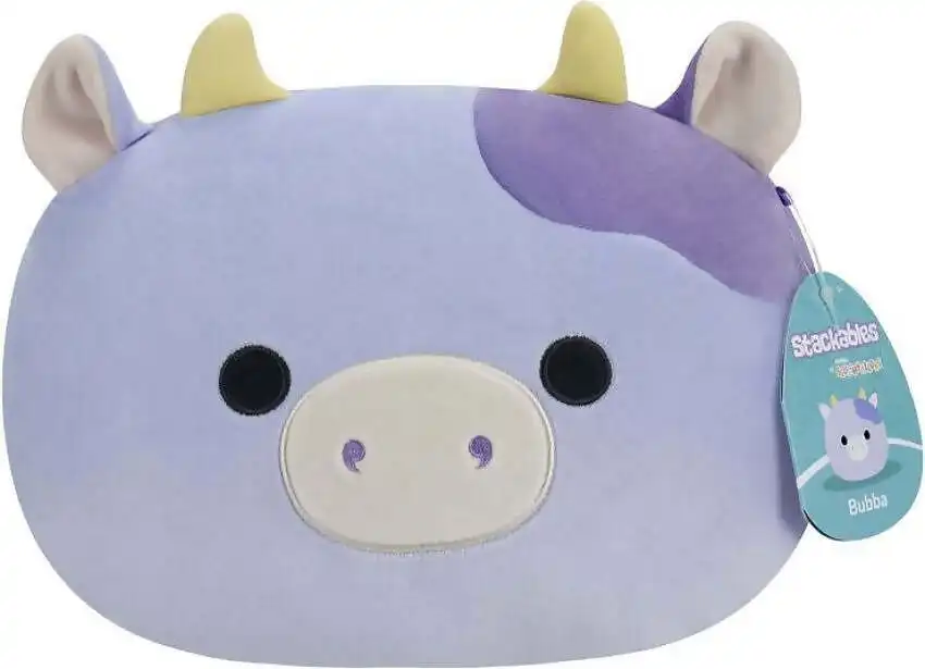 Squishmallows - Stackables Bubba the Bull Purple - 12 Inch Plush