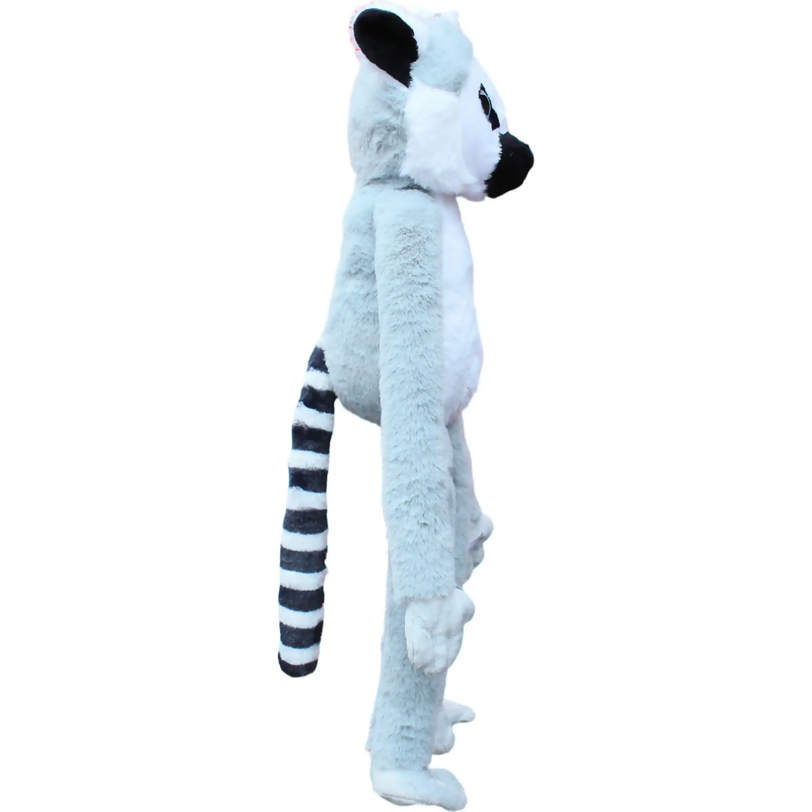 Cotton Candy - Plush Lachlan Hanging Lemur Grey/white