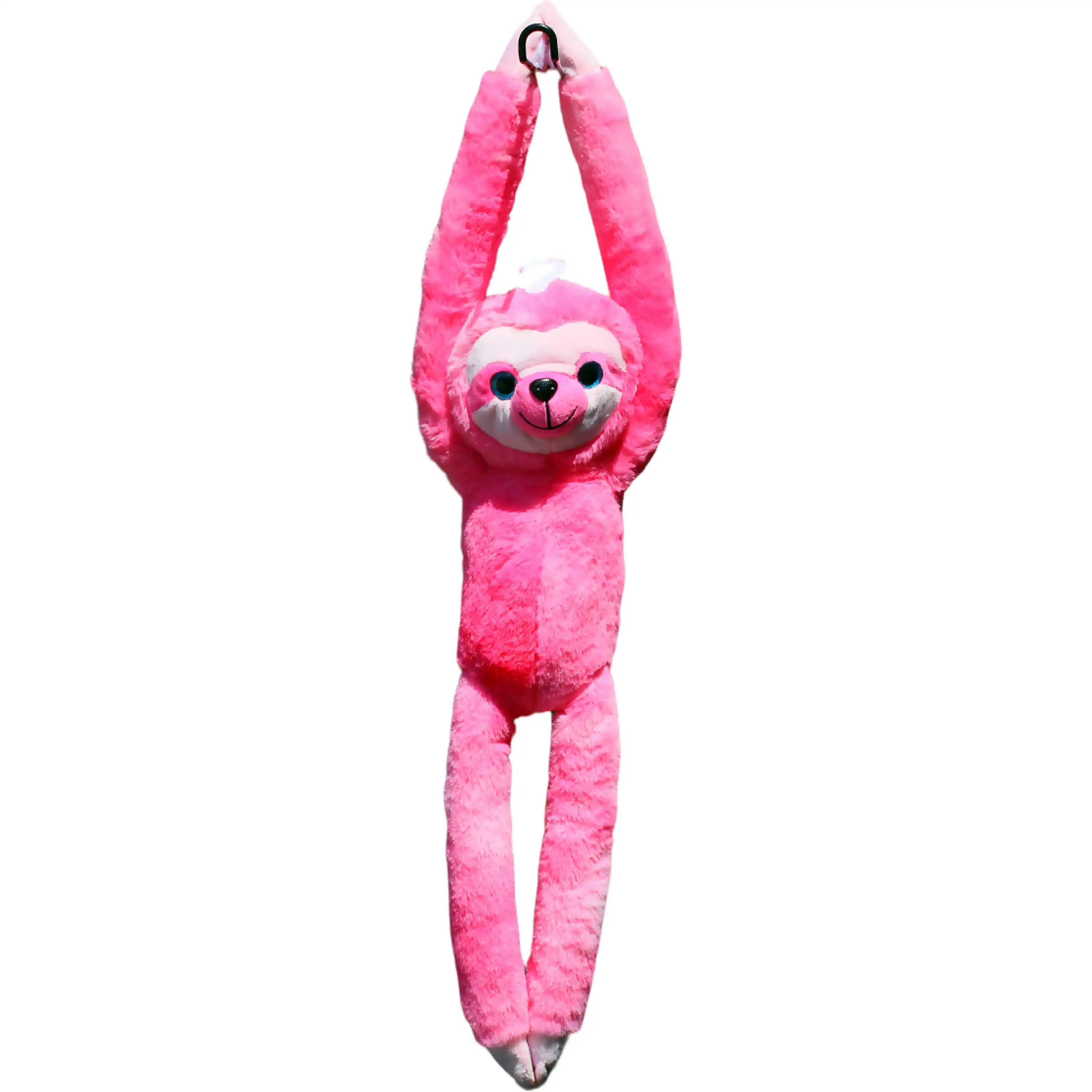 Cotton Candy - Plush Kathy Hanging Sloth - Pink