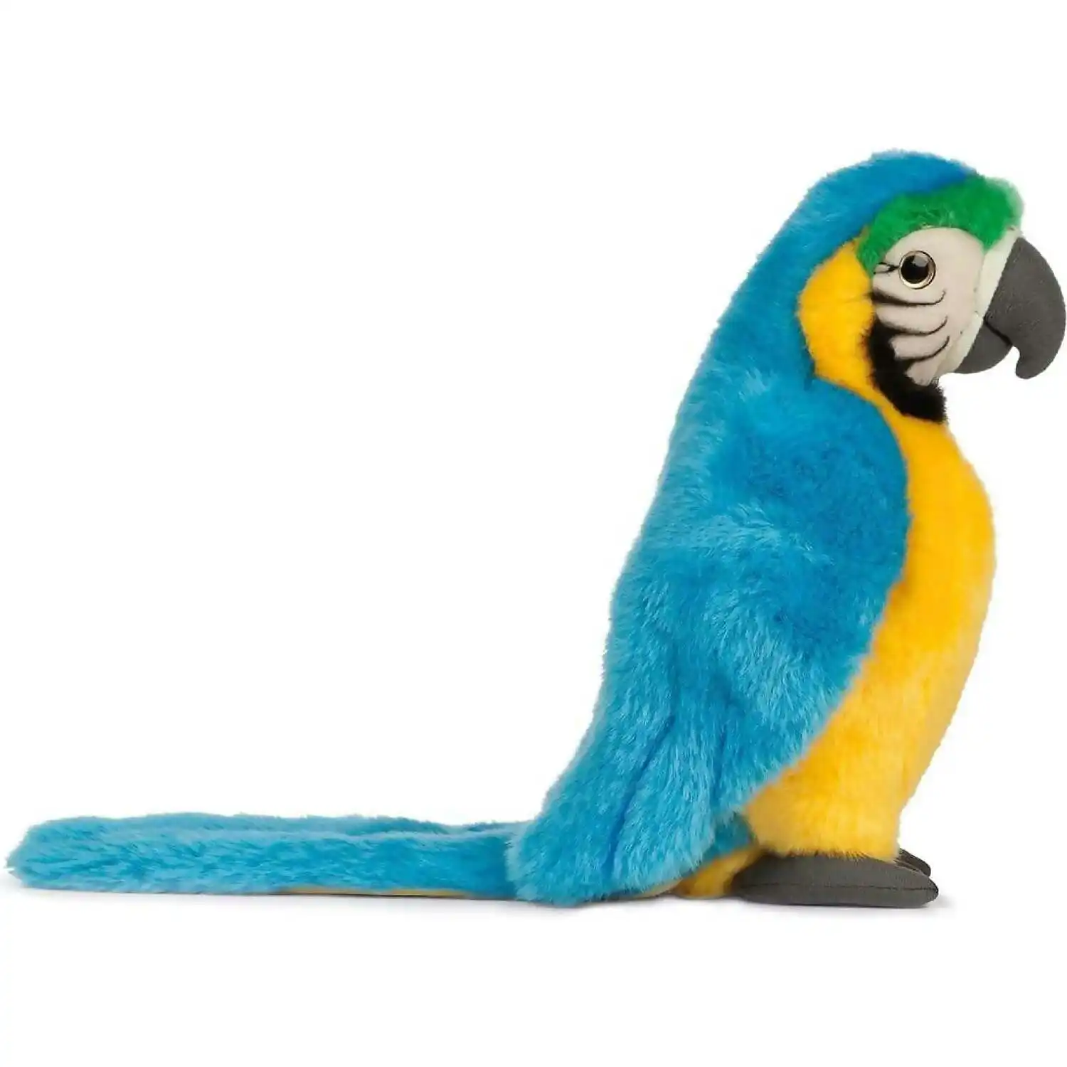 Living Nature - Blue Macaw Parrot 23cm Plush