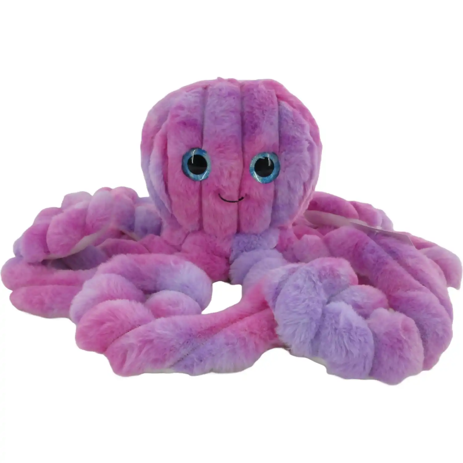Cotton Candy - 50cm Tie-dyed Oswald Plush Octopus - Hot Pink/Violet