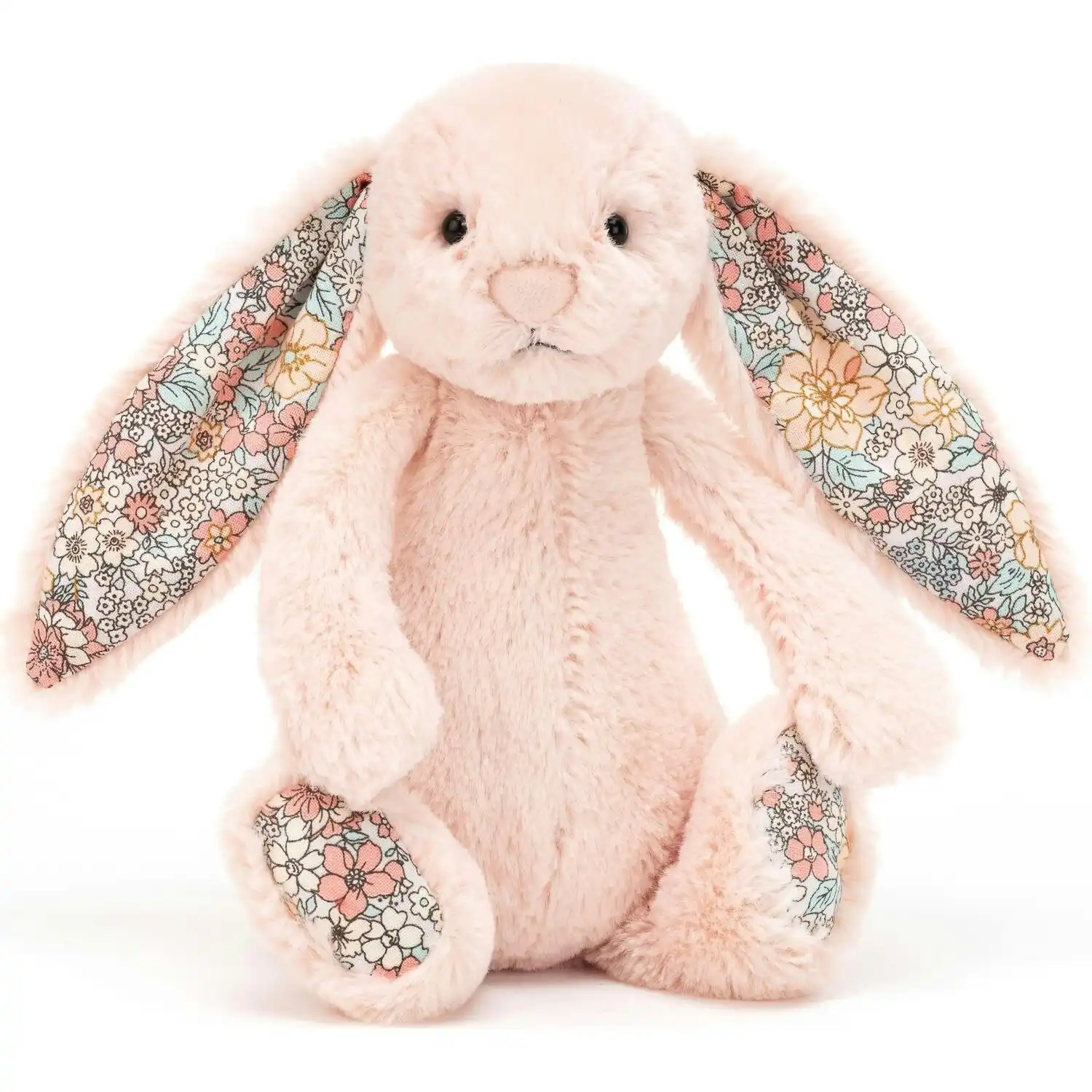 Jellycat - Blossom Bashful Blush Bunny Little Small Pink 18x10x9cm