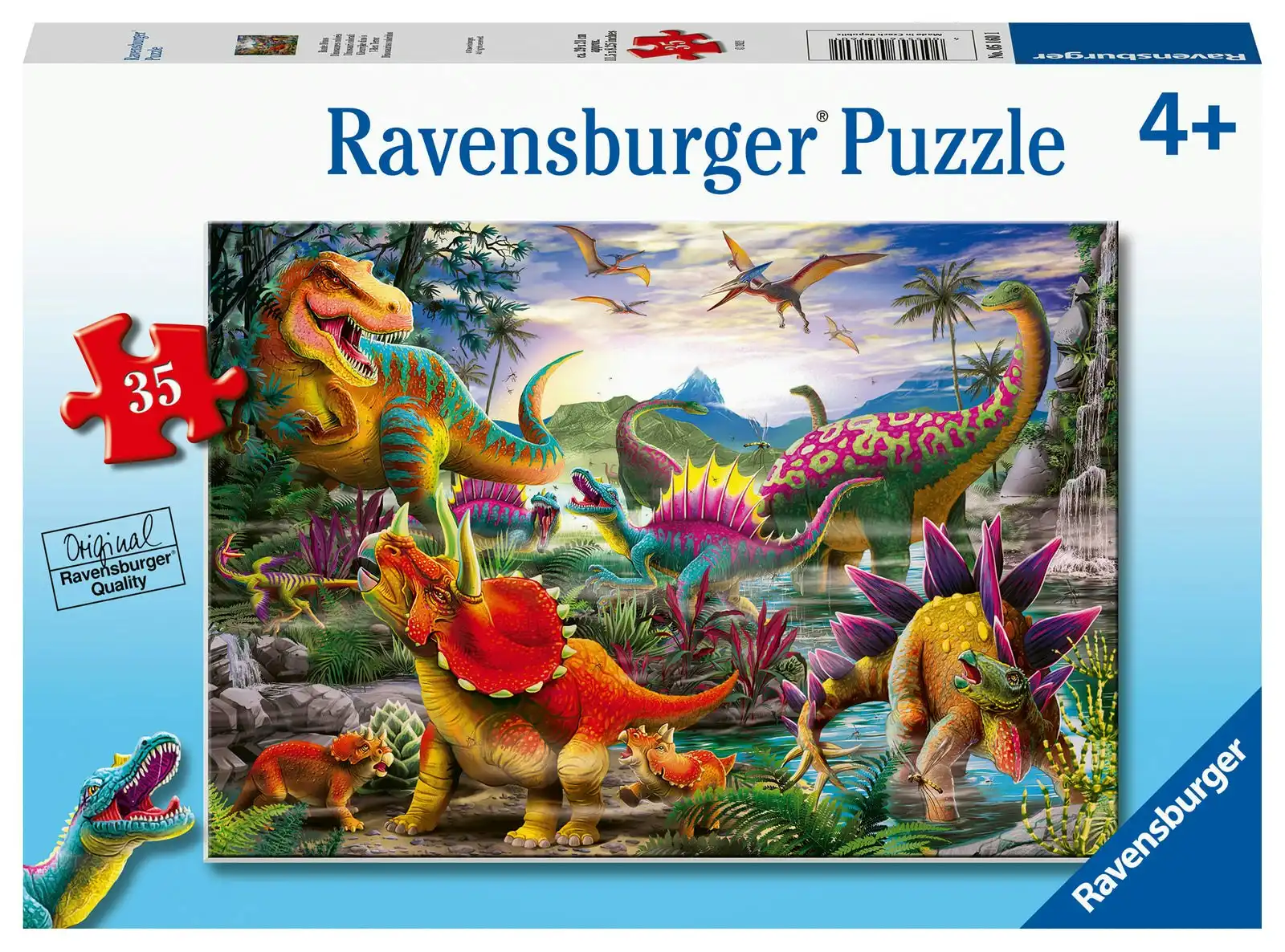 Ravensburger - T-Rex Terror Jigsaw Puzzle 35 Pieces