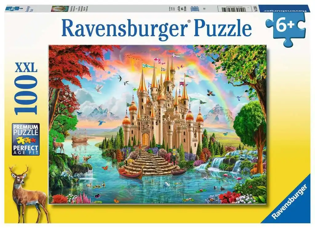 Ravensburger - Fairy Castle Xxl Jigsaw Puzzle 100 Pieces