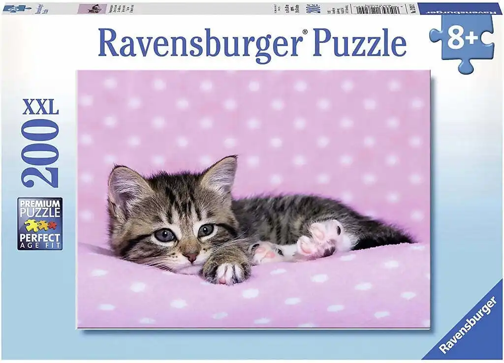 Ravensburger - Nap Time Kitten Xxl Jigsaw Puzzle 200 Pieces