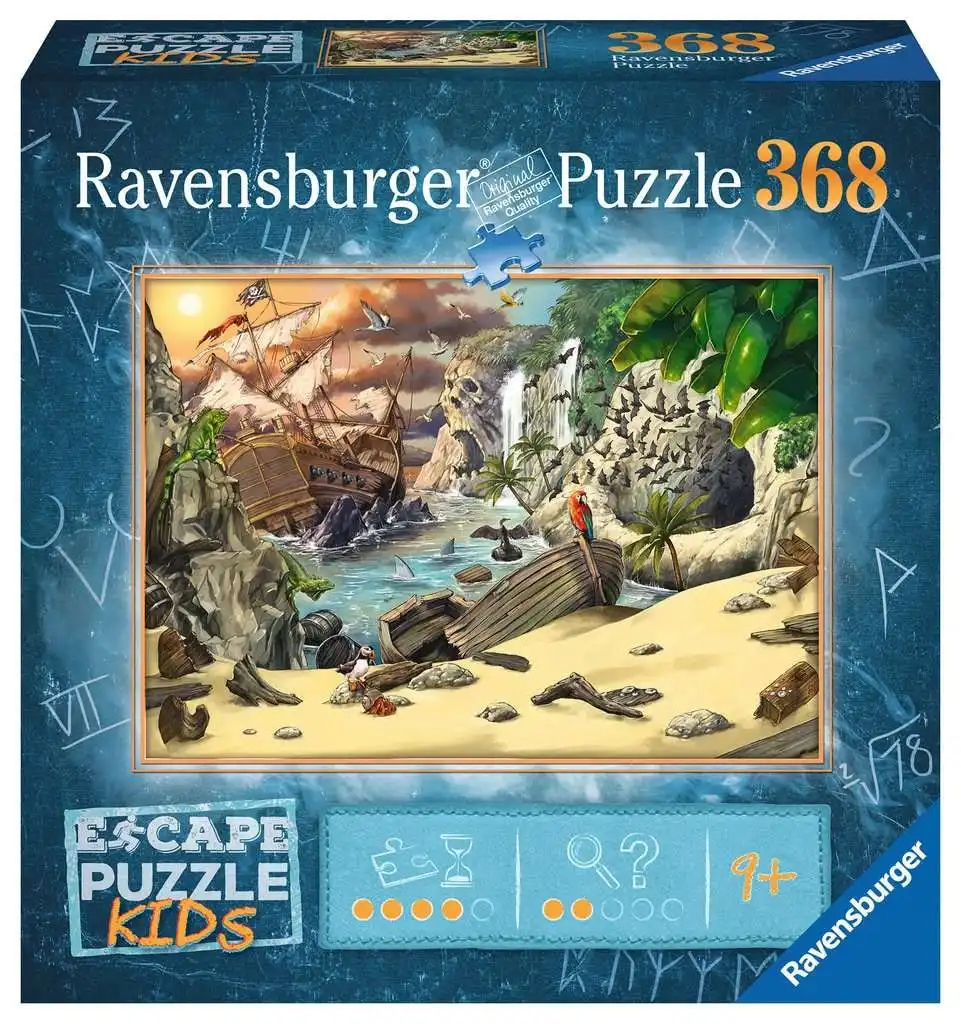 Ravensburger - Kids Escape Pirates Peril Jigsaw Puzzle 368 Pieces