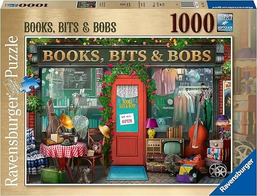 Ravensburger - Books Bits And Bobs Jigsaw Puzzle 1000 Pieces
