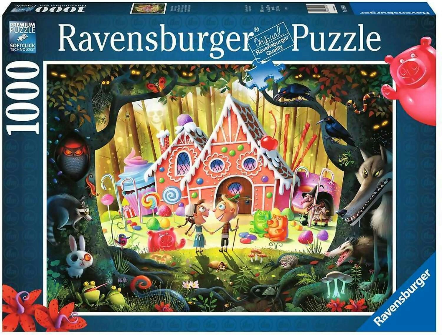 Ravensburger - Hansel & Gretel Beware! Jigsaw Puzzle 1000 Pieces