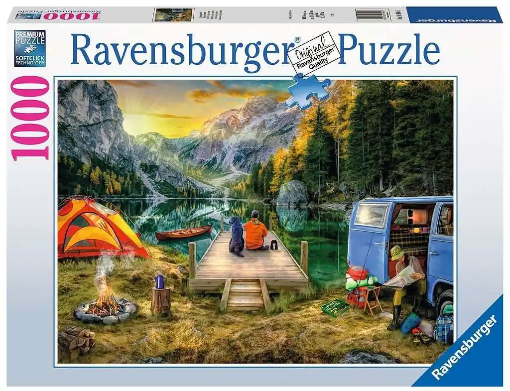 Ravensburger - Immersed In Nature Camping Holiday Jigsaw Puzzle 1000 Pieces