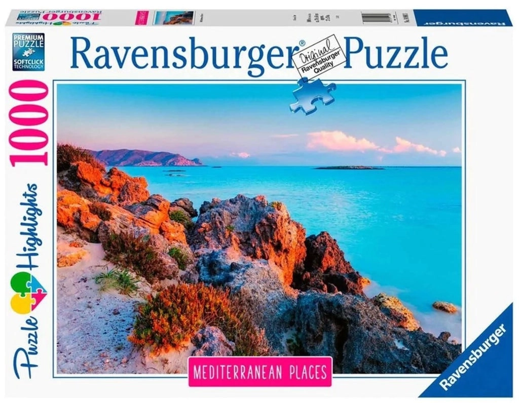 Ravensburger - Mediterr Greeze Jigsaw Puzzle 1000 Pieces