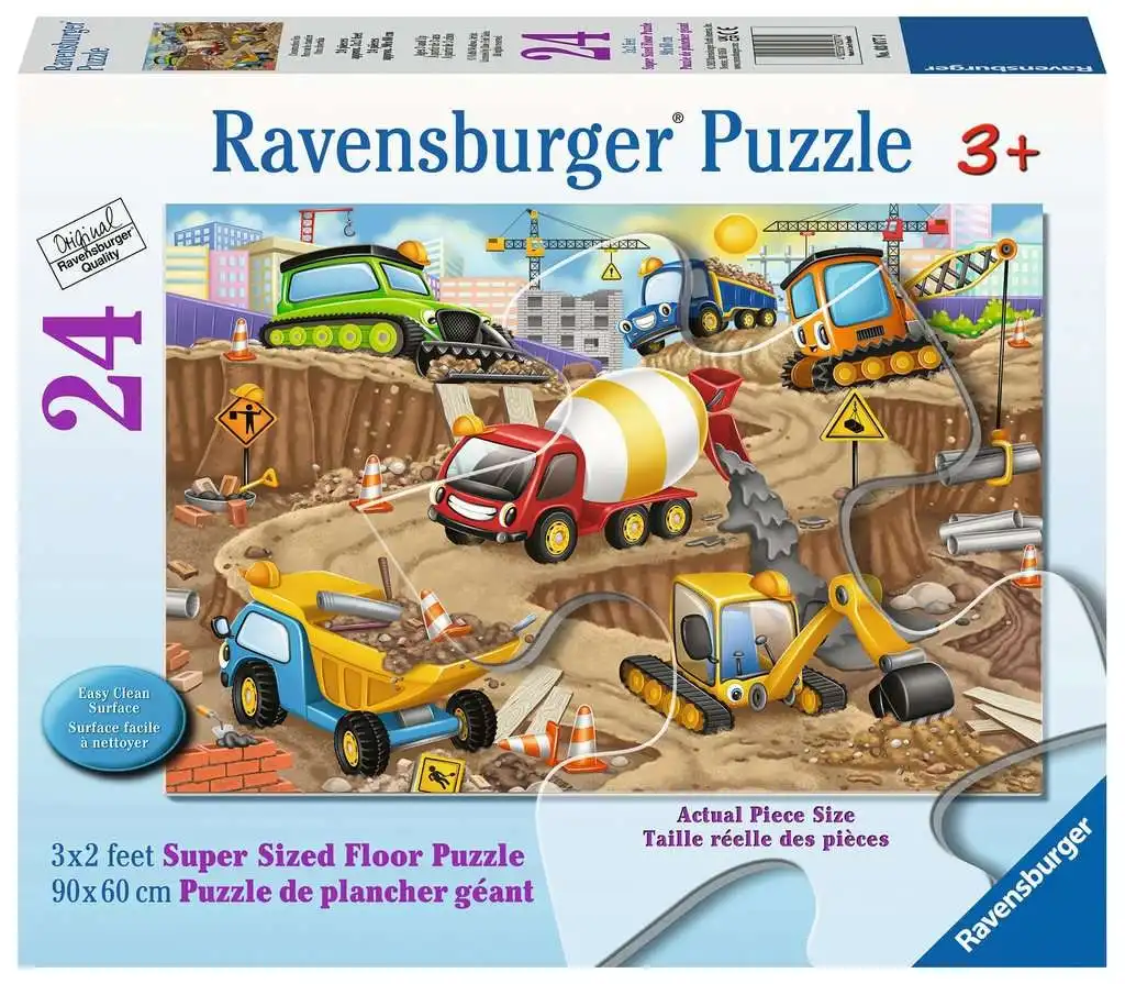 Ravensburger - Construction Fun Jigsaw Puzzle 24 Pieces