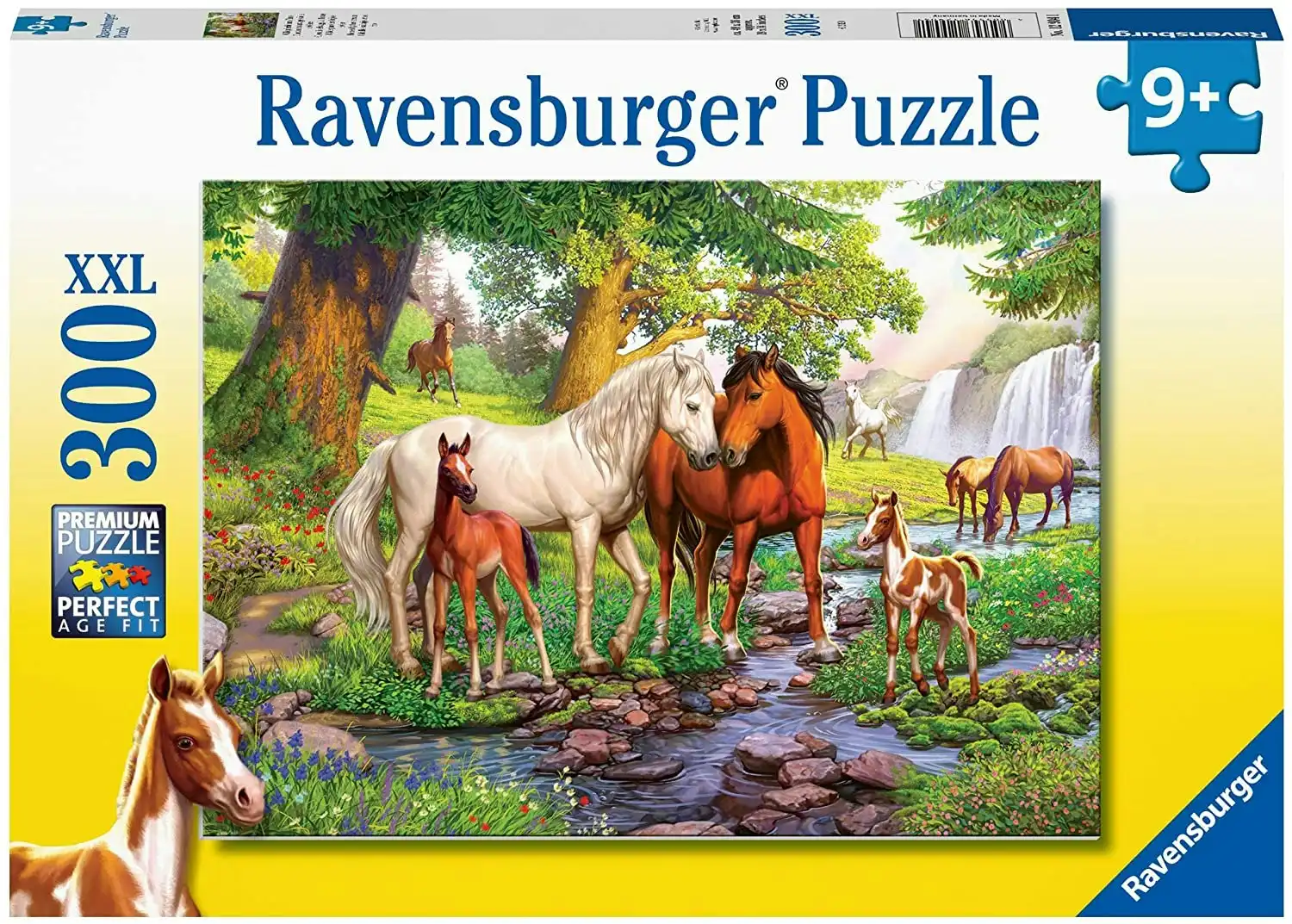 Ravensburger - Horses By The Stream 300 Pieces Jigsaw Puzzle