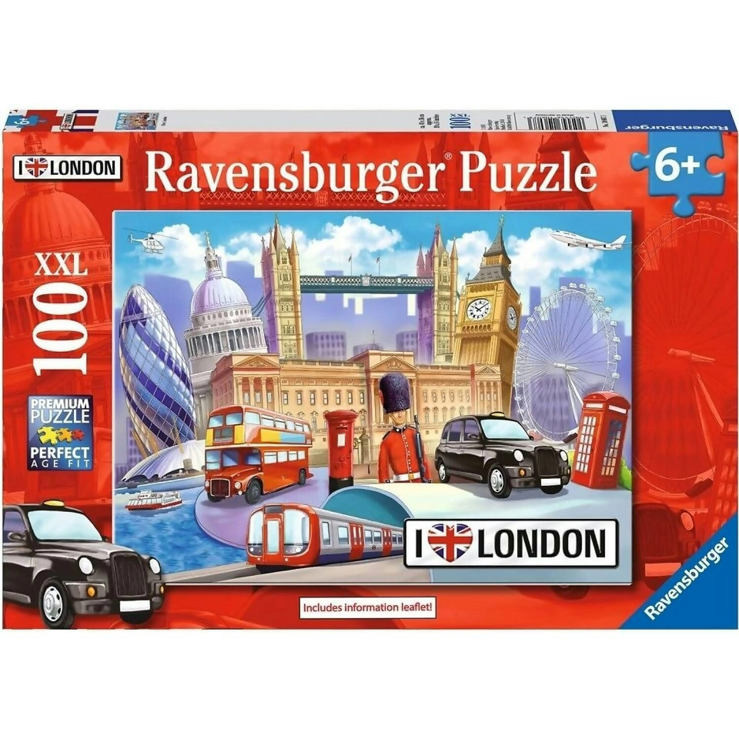 Ravensburger - I Love London Jigsaw Puzzle 100pc