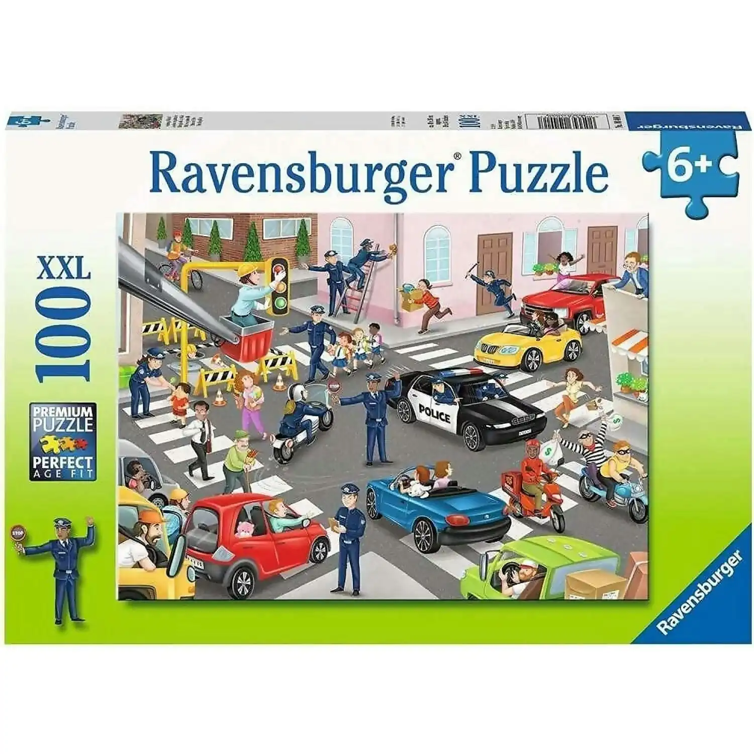 Ravensburger - Police On Patrol Jigsaw Puzzle 100pc