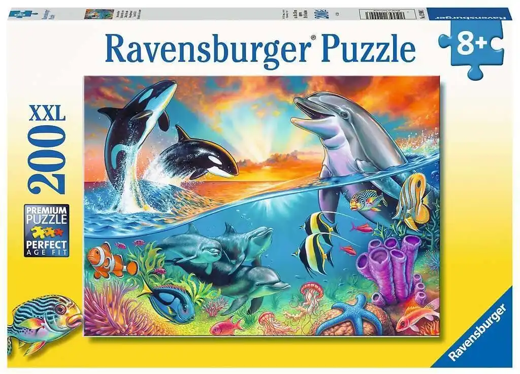 Ravensburger - Ocean Underwater Wildlife Jigsaw Puzzle 200 Pieces