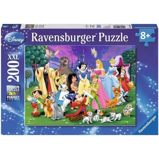 Ravensburger - Disney Favourites Jigsaw Puzzle 200 Pieces Xxl