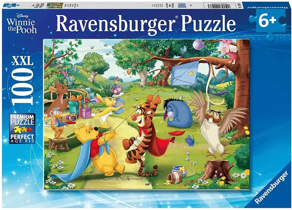 Ravensburger - Pooh To The Rescue Jigsaw Puzzle 100 Pieces Xxl