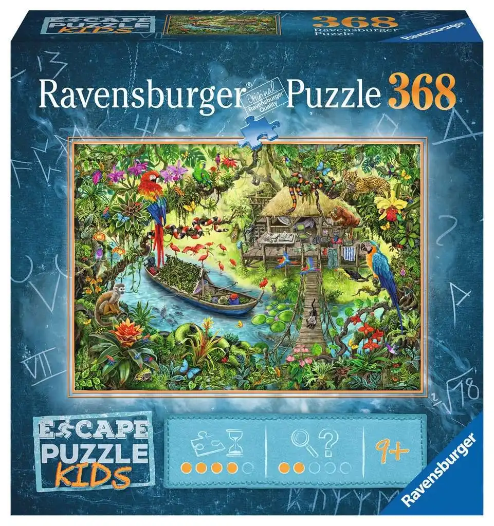 Ravensburger - Kids Escape Jungle Journey Jigsaw Puzzle 368 Pieces