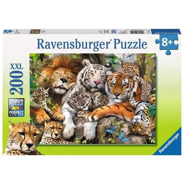 Ravensburger - Big Cat Nap Jigsaw Puzzle 200 Pieces