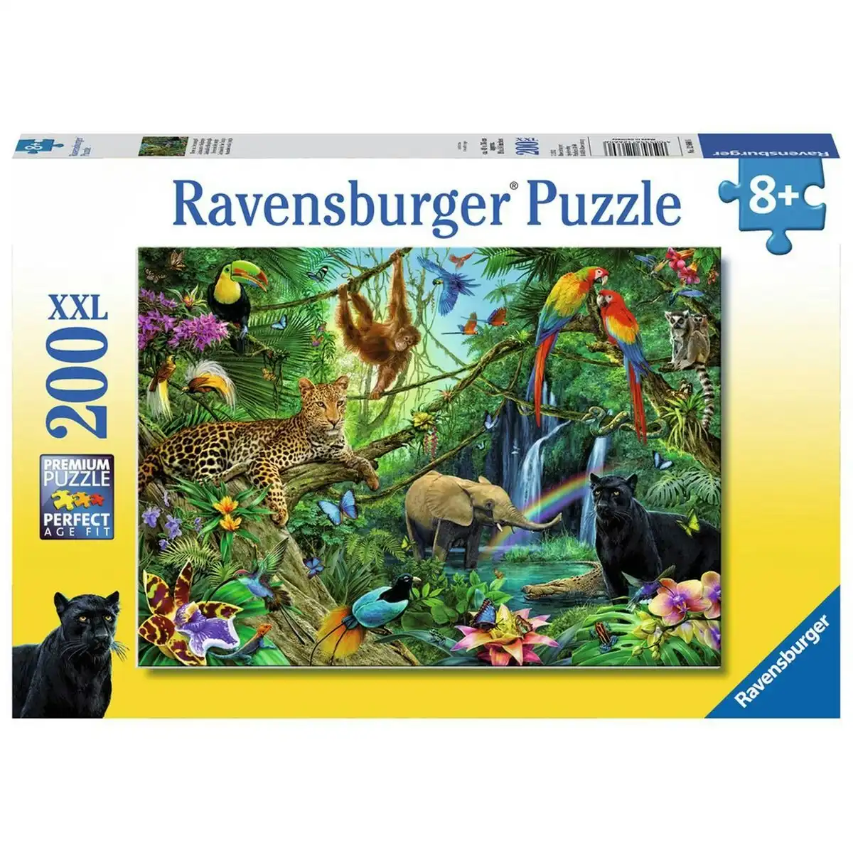 Ravensburger - Animals In The Jungle Jigsaw Puzzle 200 Pieces