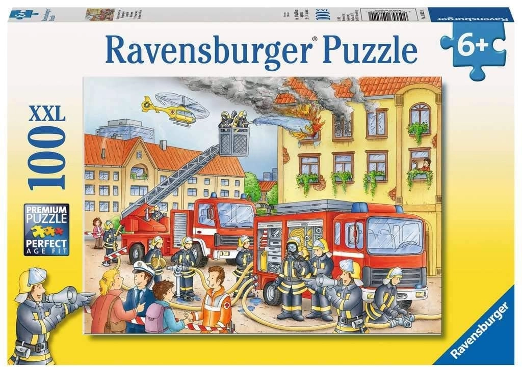 Ravensburger - Fire Department - 100 Pieces Jigsaw Puzzle