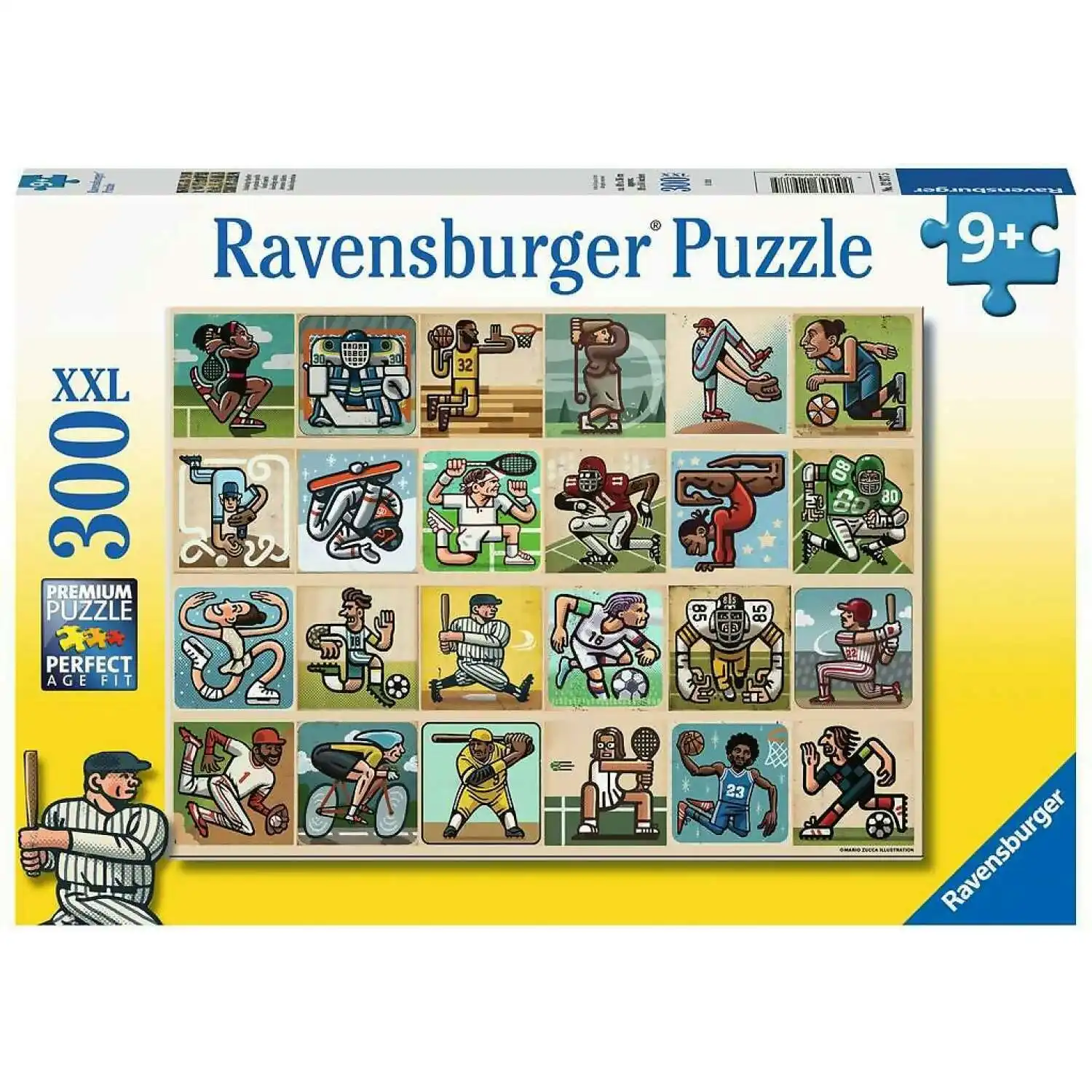 Ravensburger - Awesome Athletes Jigsaw Puzzle 300pc