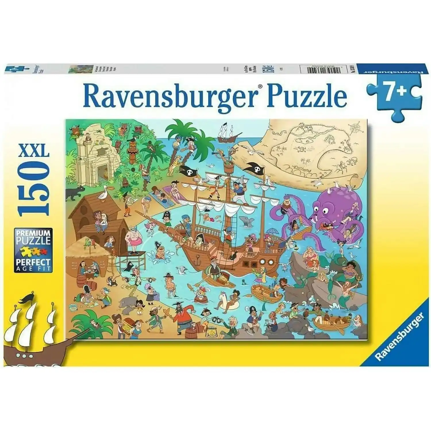 Ravensburger - Pirate Island Jigsaw Puzzle 150pc