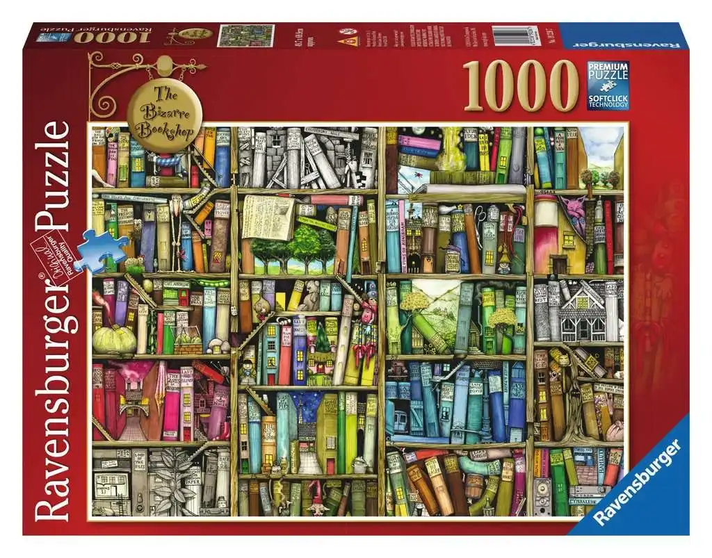 Ravensburger - The Bizarre Bookshop Colin Thompson Jigsaw Puzzle 1000 Pieces