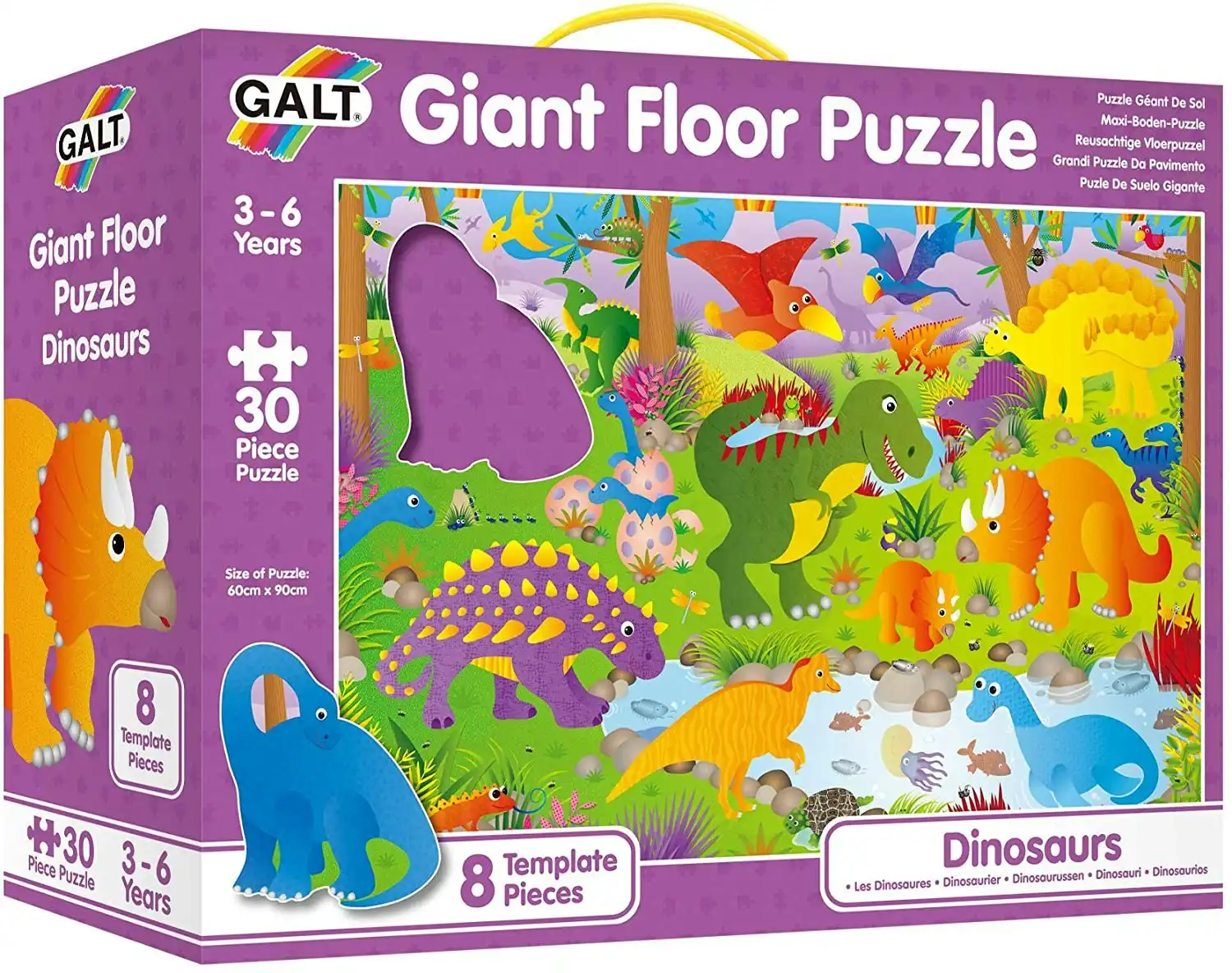 Galt - Dinosaurs Giant Floor Puzzle 36 Galt