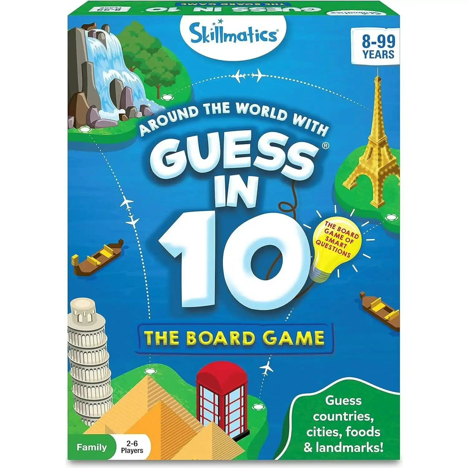 Skillmatics - Around The World With Guess In 10 Board Game