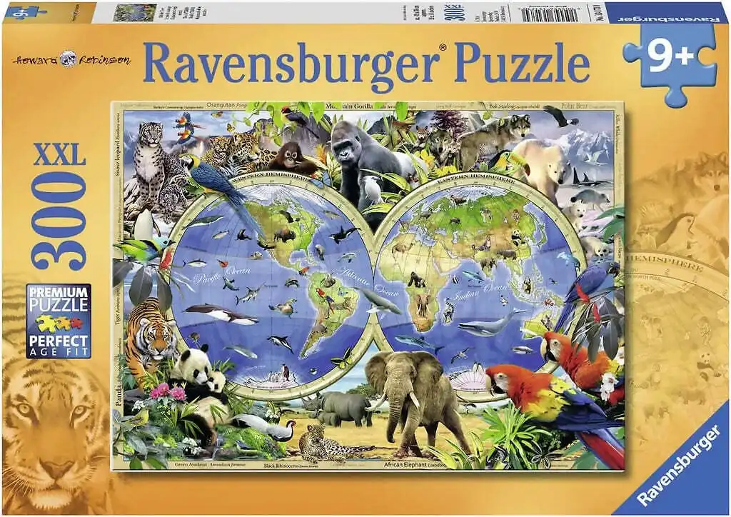 Ravensburger - World Of Wildlife Jigsaw Puzzle 300 Pieces