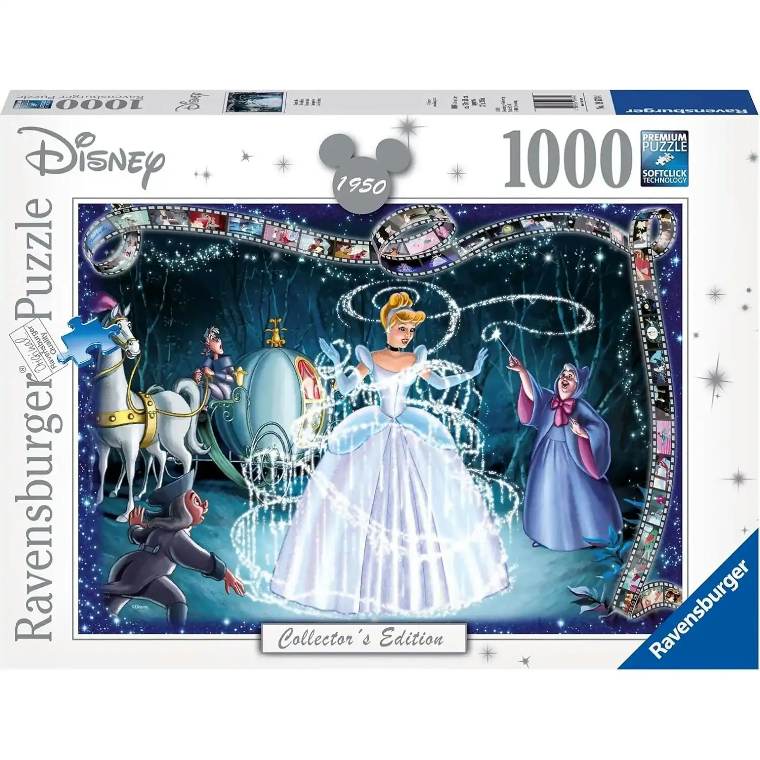 Ravensburger - Disney 1950 Cinderella Collector's Edition Jigsaw Puzzle 1000pc