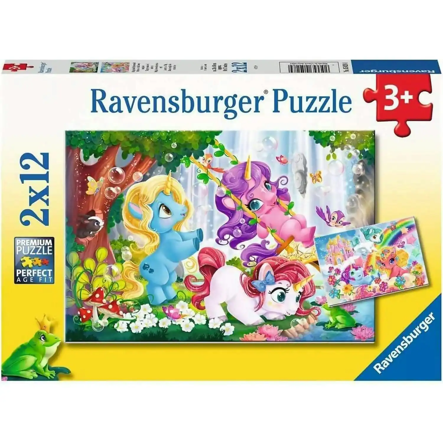 Ravensburger - Unicorns At Play Jigsaw Puzzle 2 x 12pc