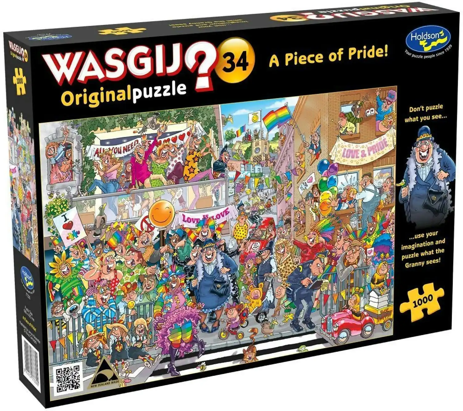 Wasgij - Original 34 - A Pieces Of Pride - Holdson Jigsaw Puzzle 1000 Pieces