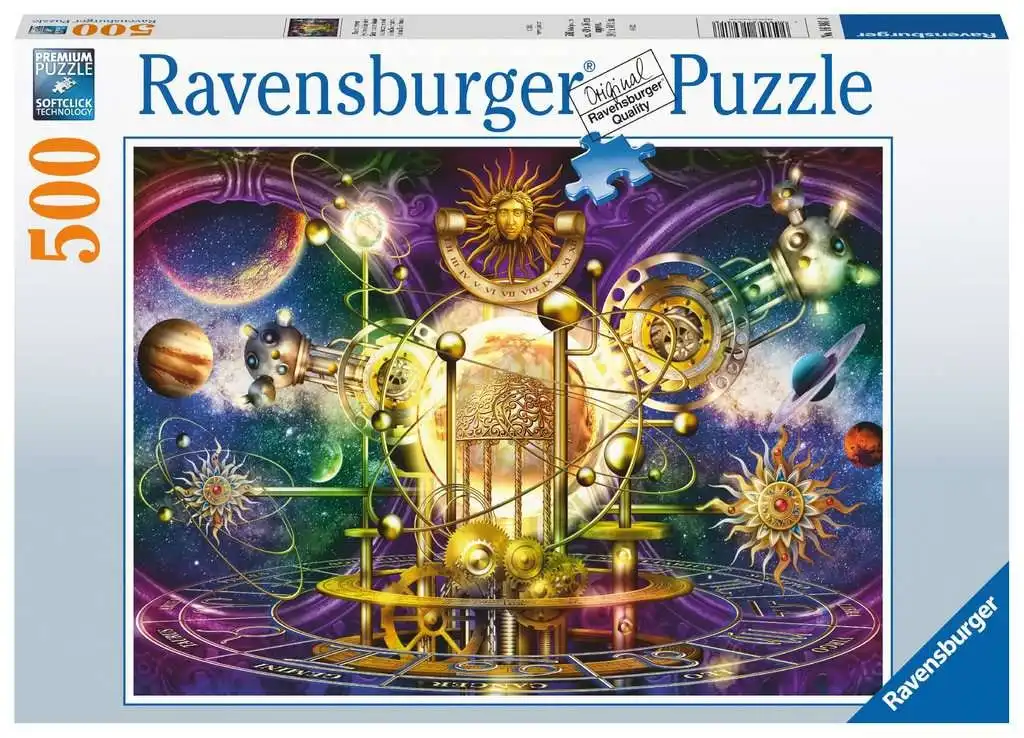 Ravensburger - Golden Solar System Jigsaw Puzzle 500 Pieces