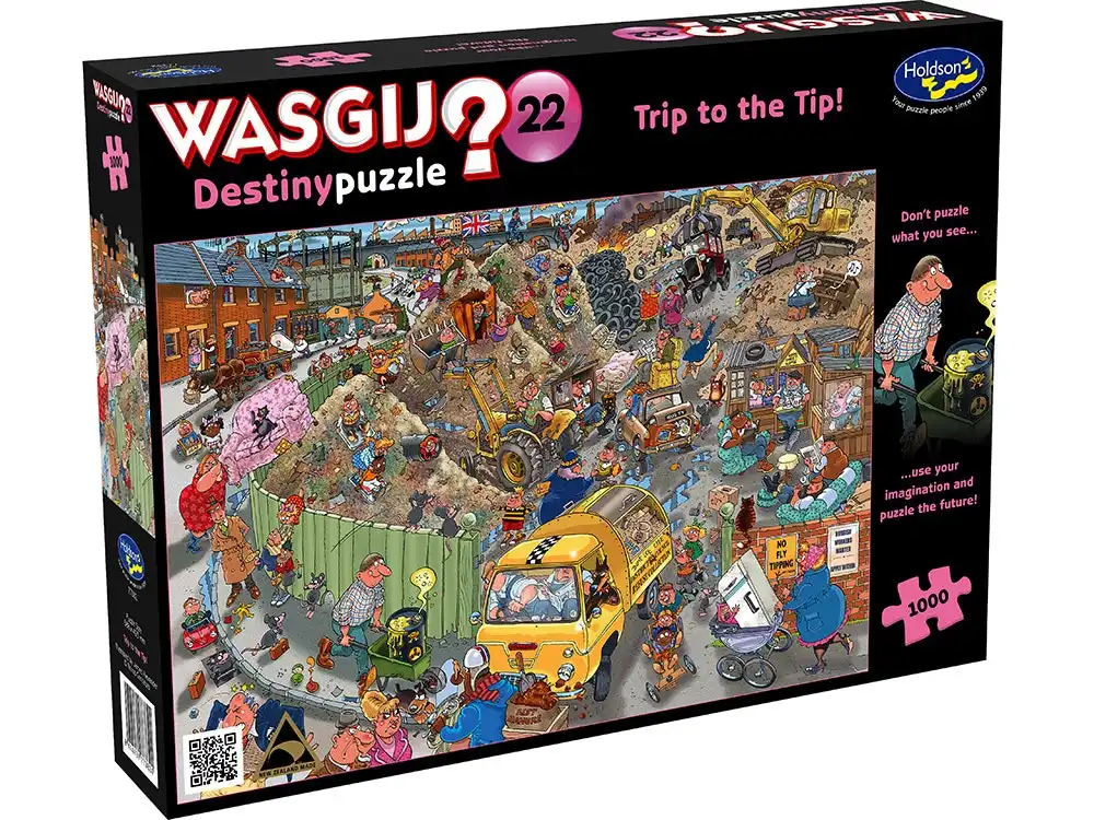 Wasgij - Destiny 22 Trip To The Tip Jigsaw Puzzle 1000 Pieces