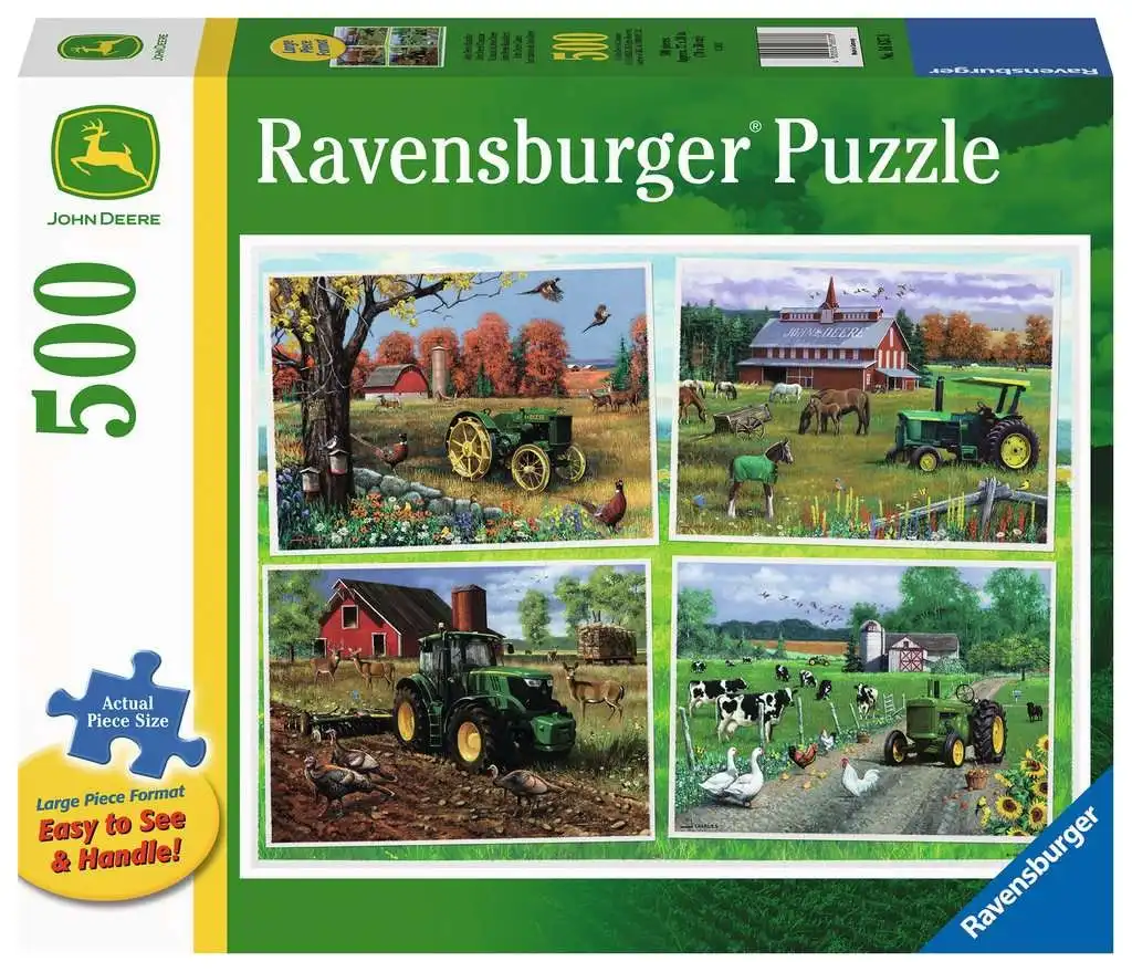 Ravensburger - John Deere Classic Jigsaw Puzzle 500 Pieces