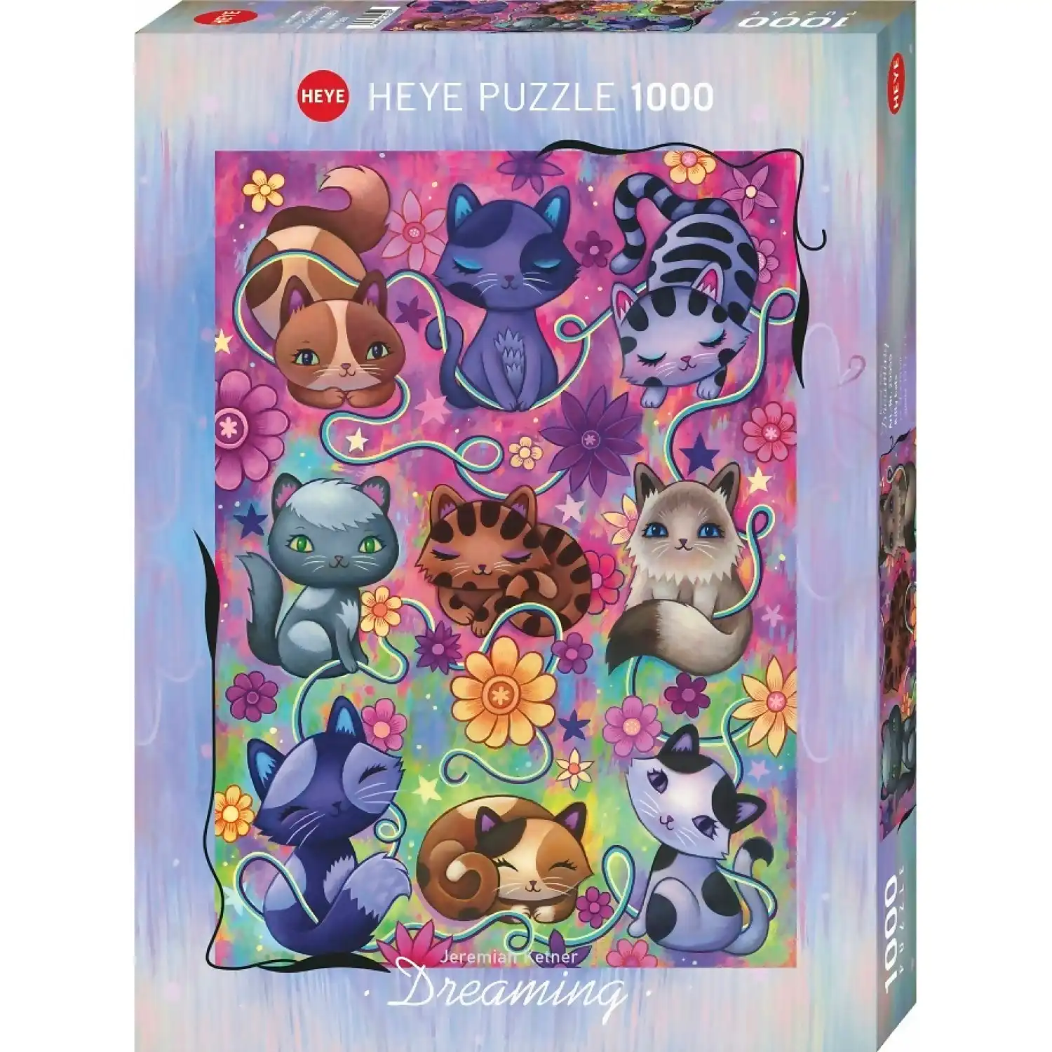 Heye - Dreaming Kitty Cats Jigsaw Puzzle 1000pc