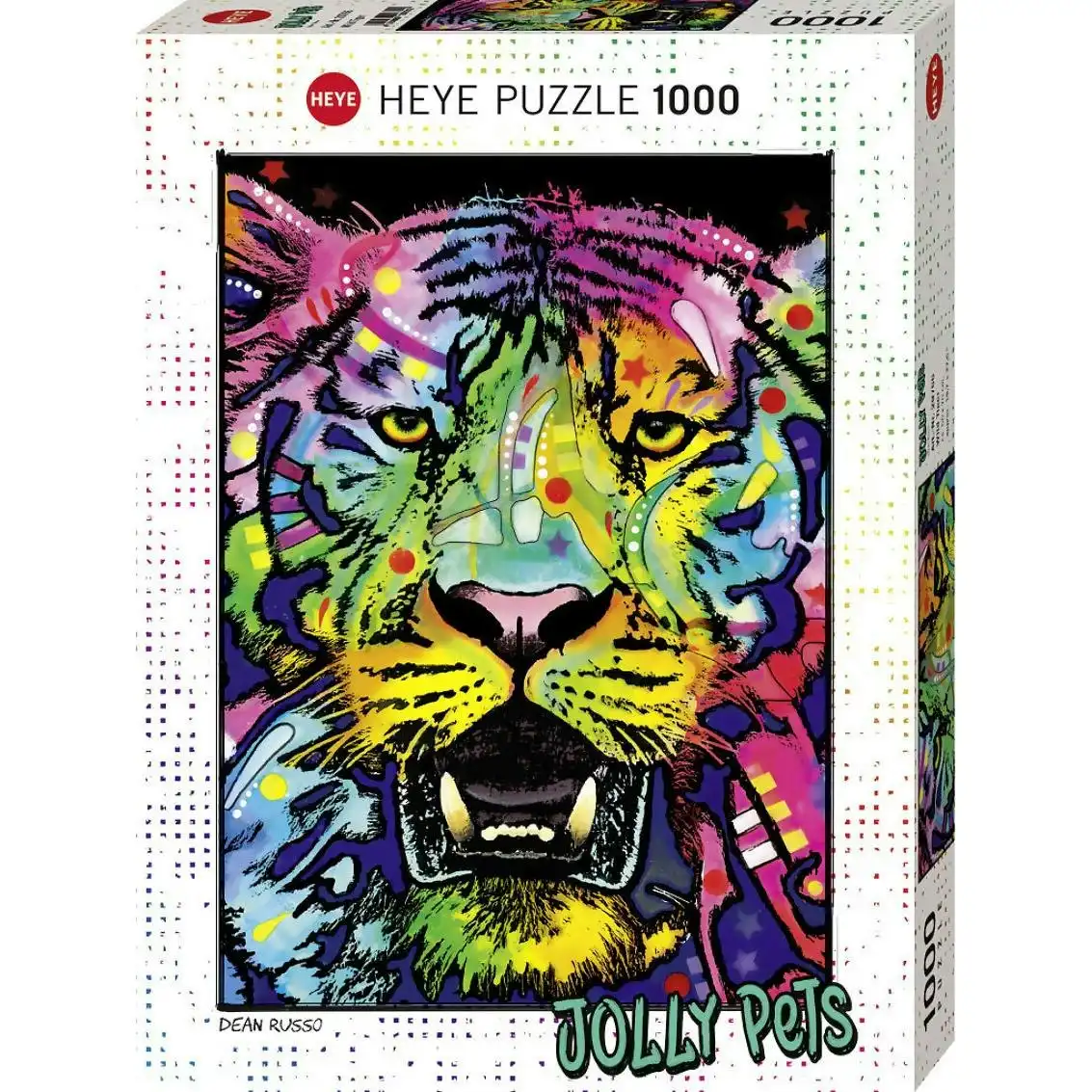 Heye - Jolly Pets Wild Tigers Jigsaw Puzzle 1000pc