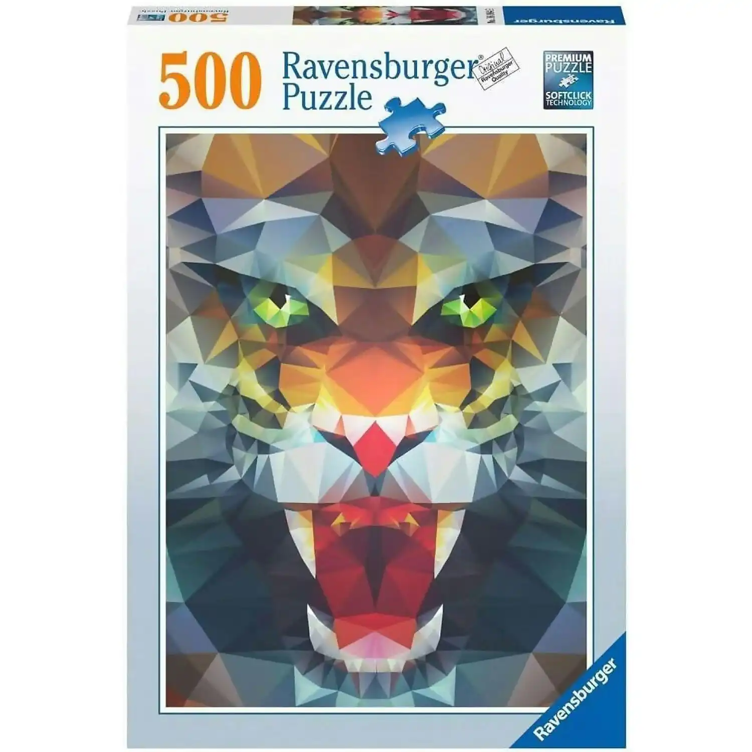 Ravensburger - Polygon Lion Jigsaw Puzzle 500pc
