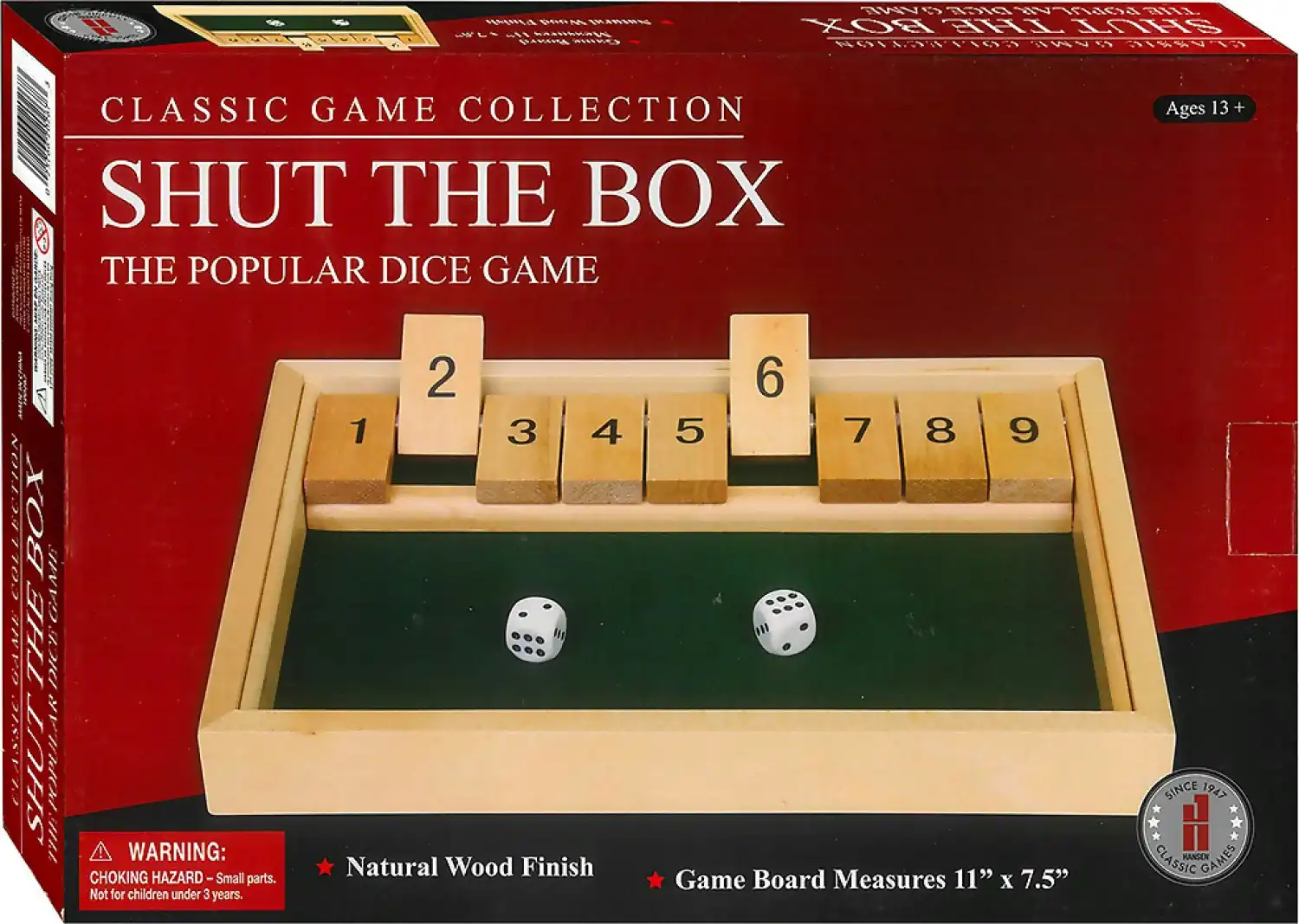 Hansen - Shut The Box Classic Game Collection