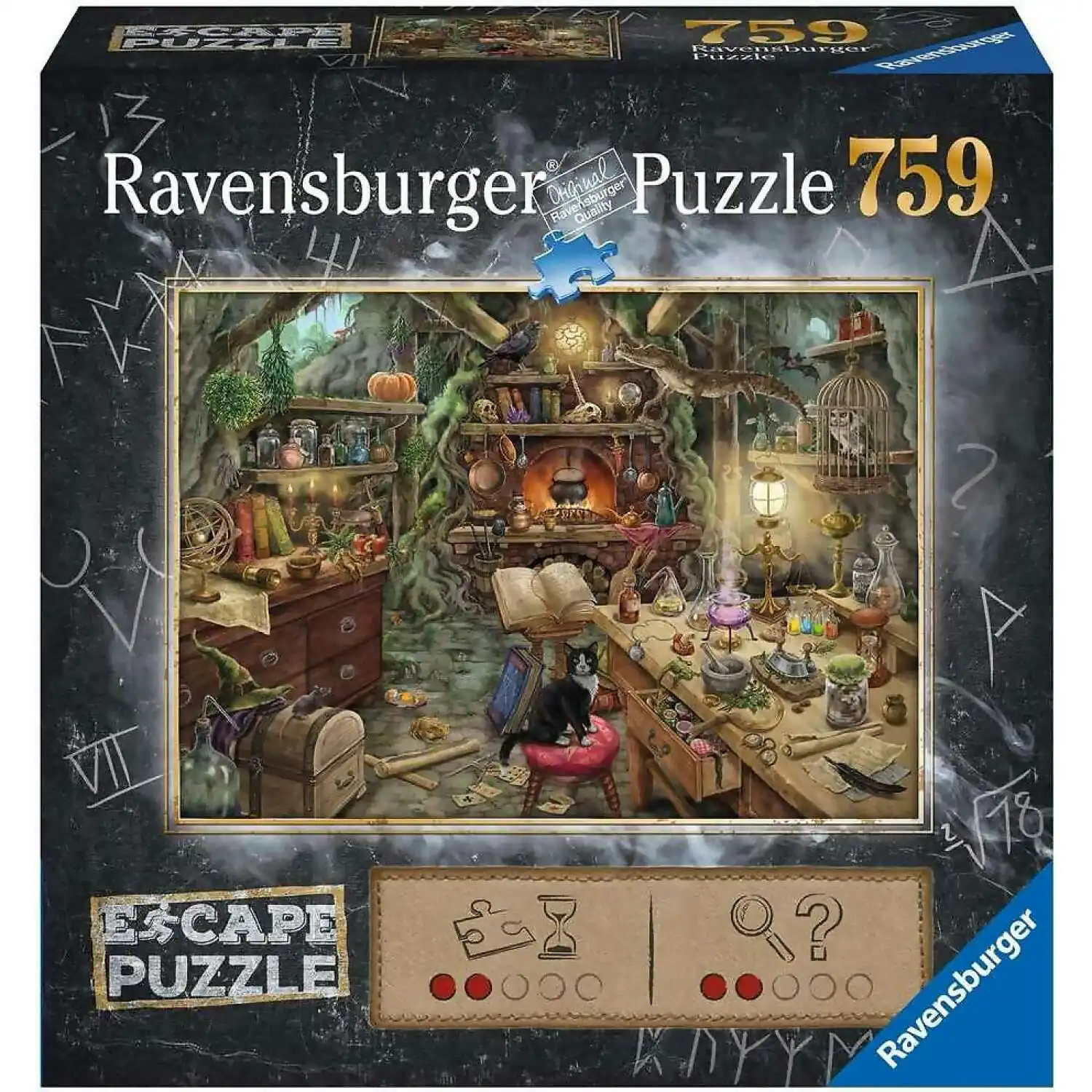 Ravensburger - Escape Puzzle: The Witches Kitchen Jigsaw Puzzle 759pc