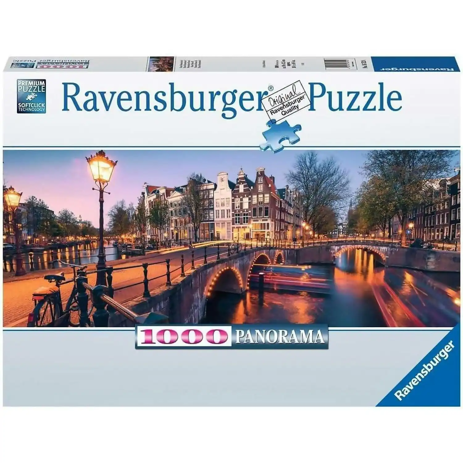 Ravensburger - Evening In Amsterdam Jigsaw Puzzle 1000pc