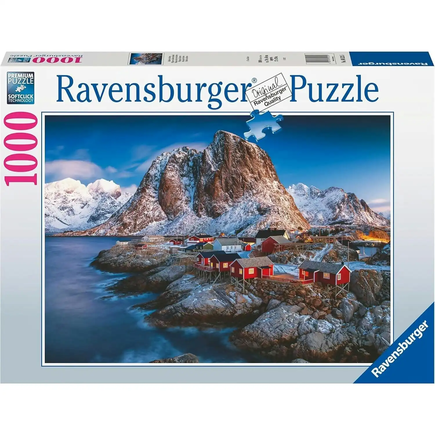 Ravensburger - Village On Lofoten Islands Jigsaw Puzzle 1000pc