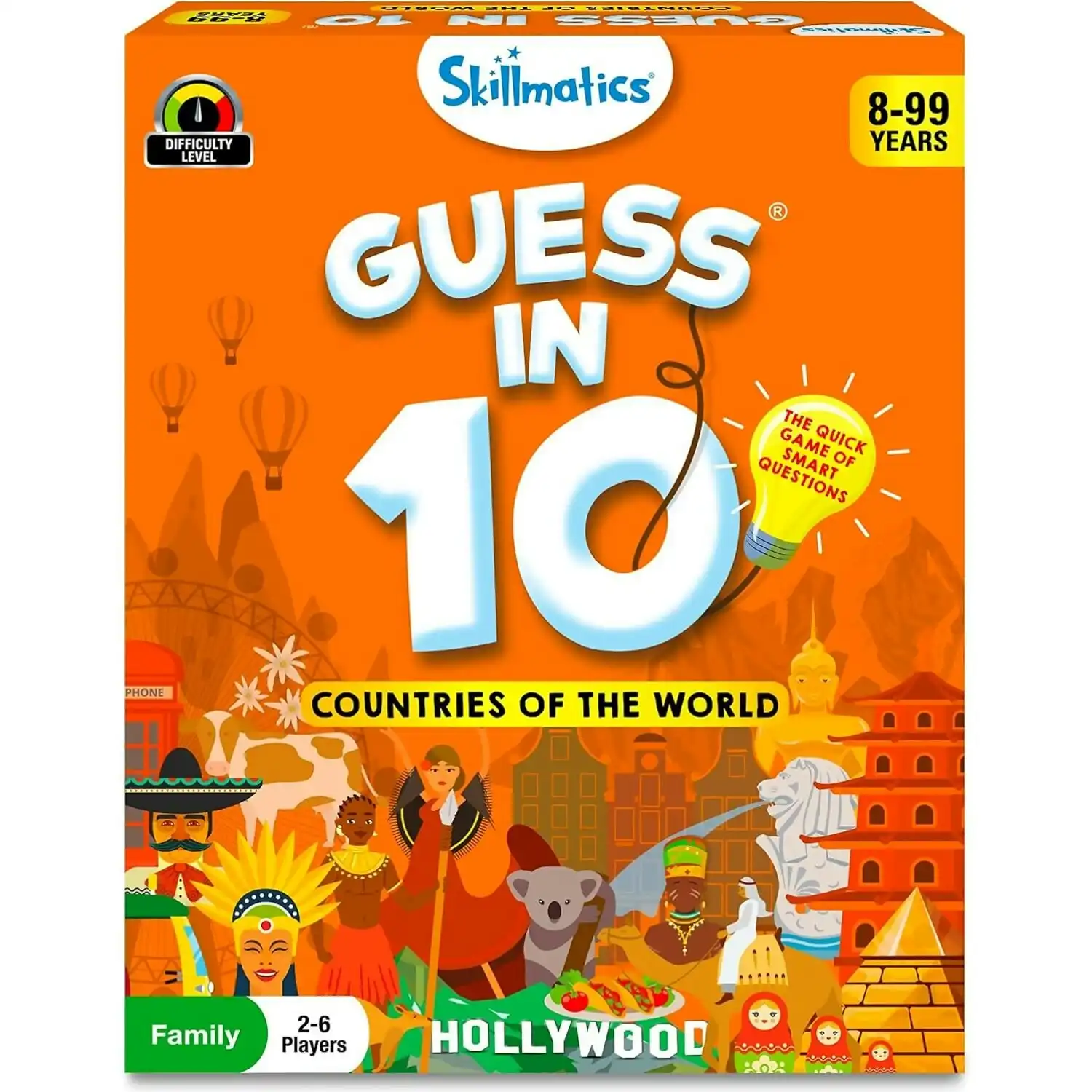 Skillmatics - Guess In 10 Countries Of The World Card Game