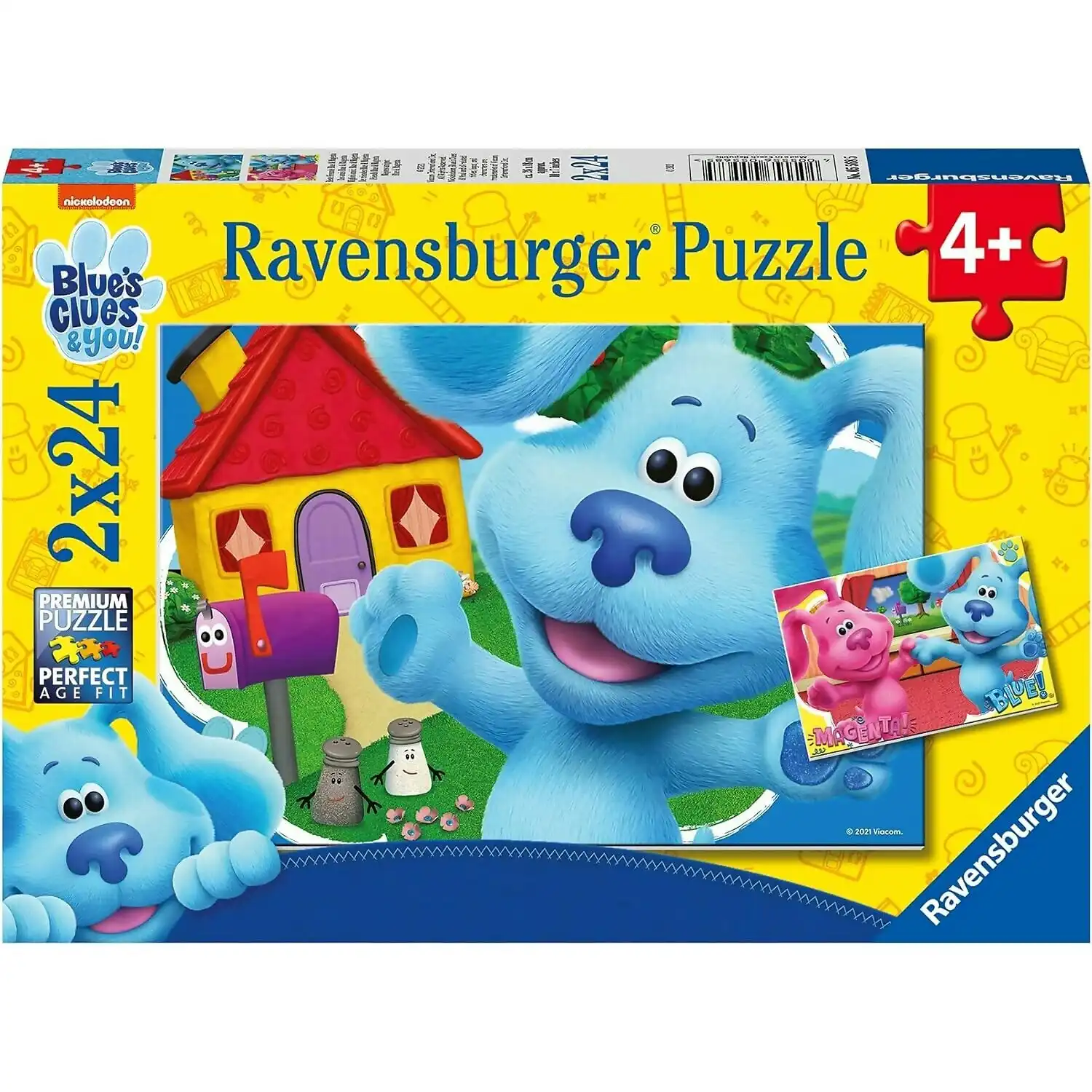 Ravensburger - Blues Clues Jigsaw Puzzle 2 x 24pc
