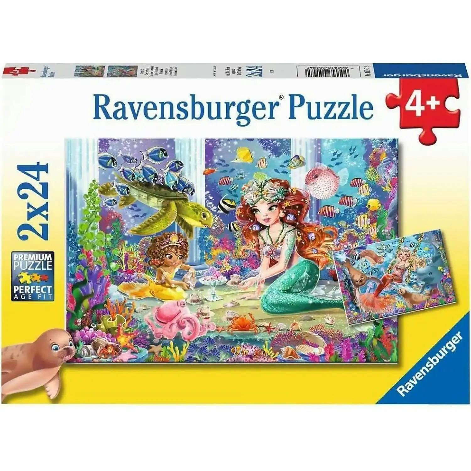 Ravensburger - Mermaid Tea Party Jigsaw Puzzle 2 X 24pc